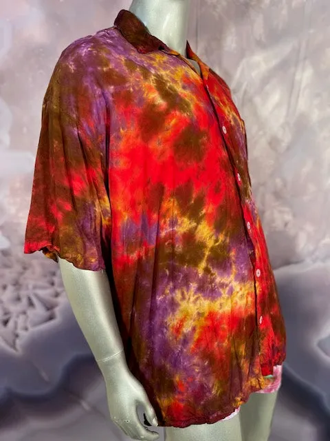2XL Colors of Love Button Down #8
