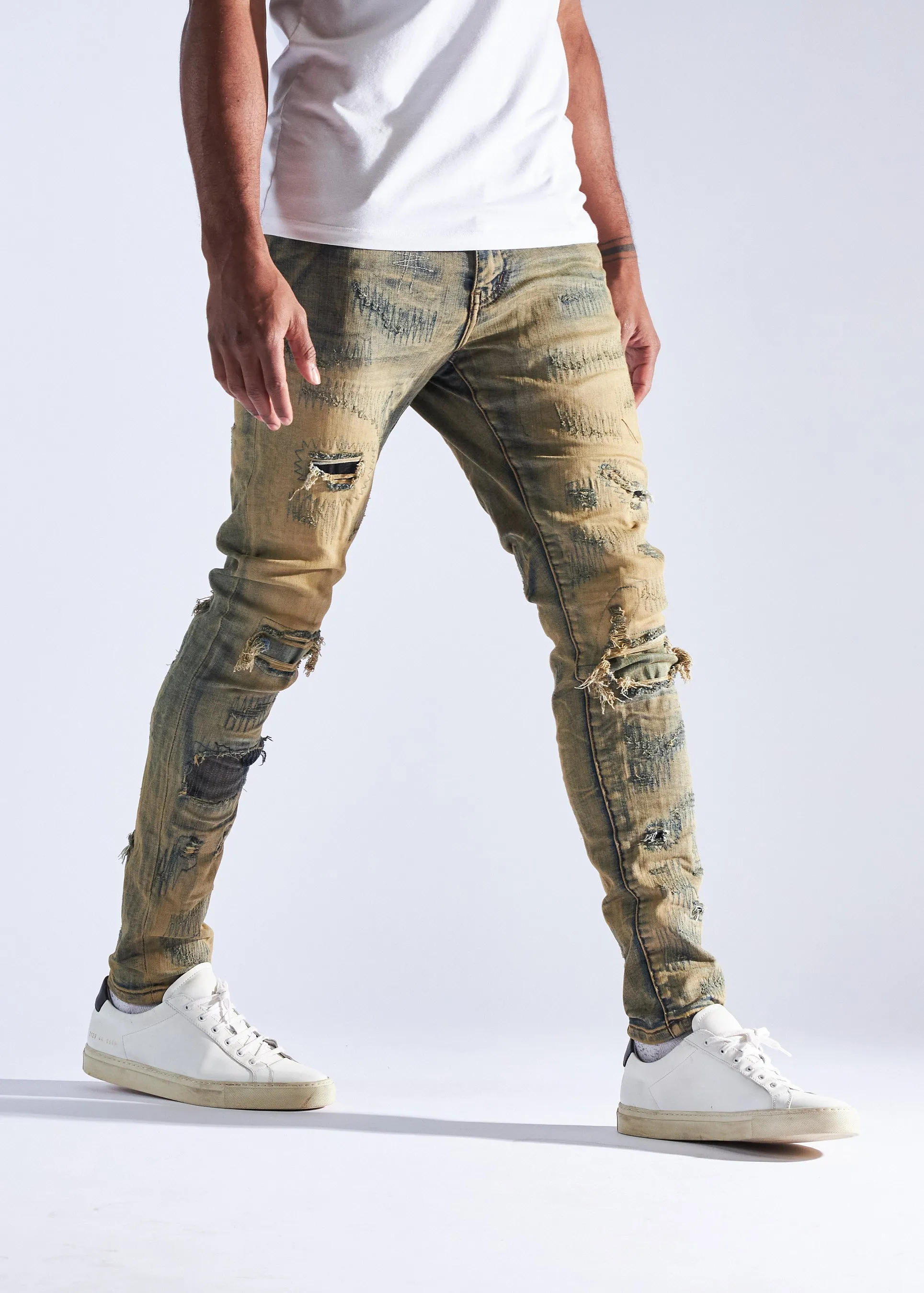 Bertha Denim (Sand)