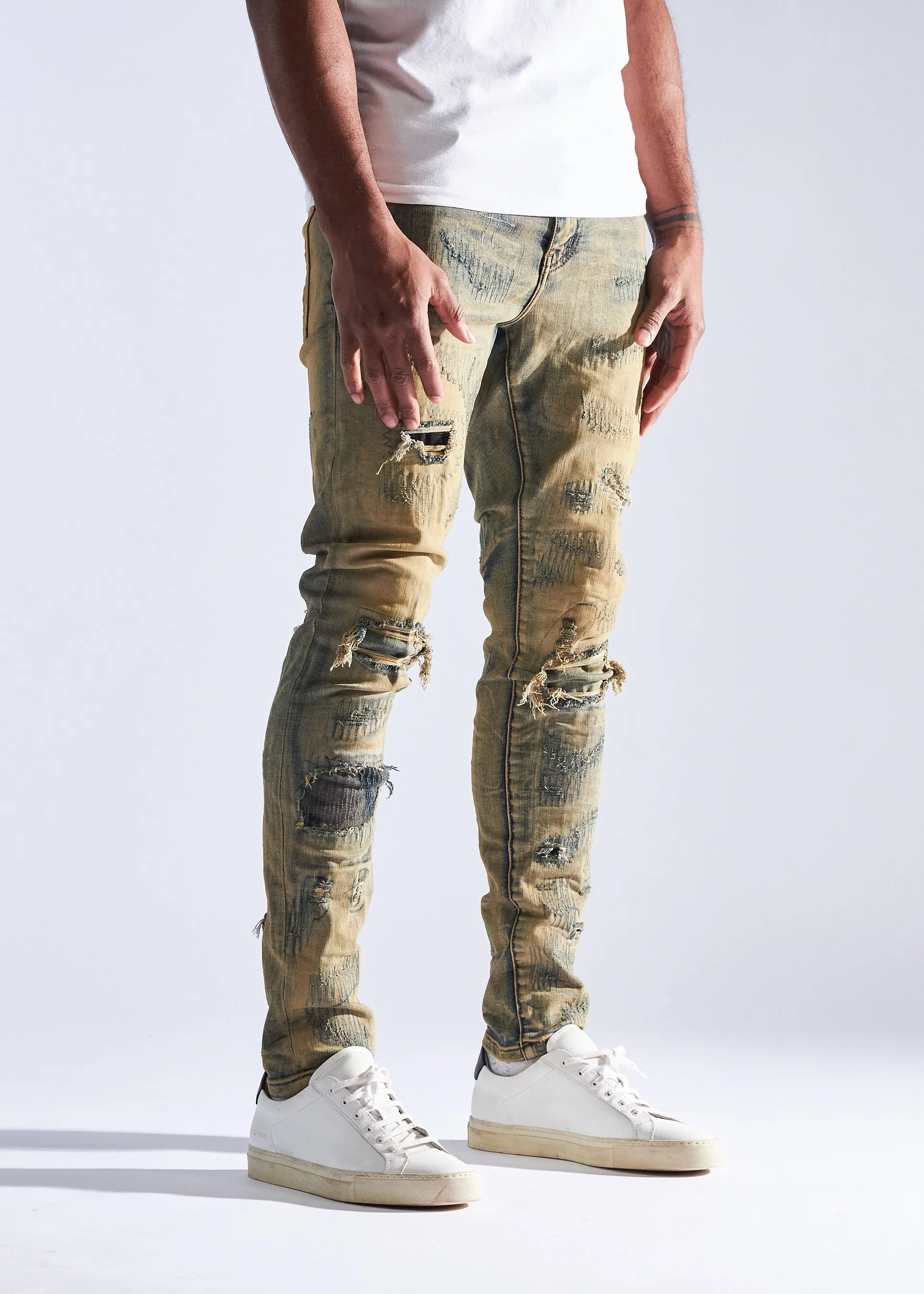 Bertha Denim (Sand)