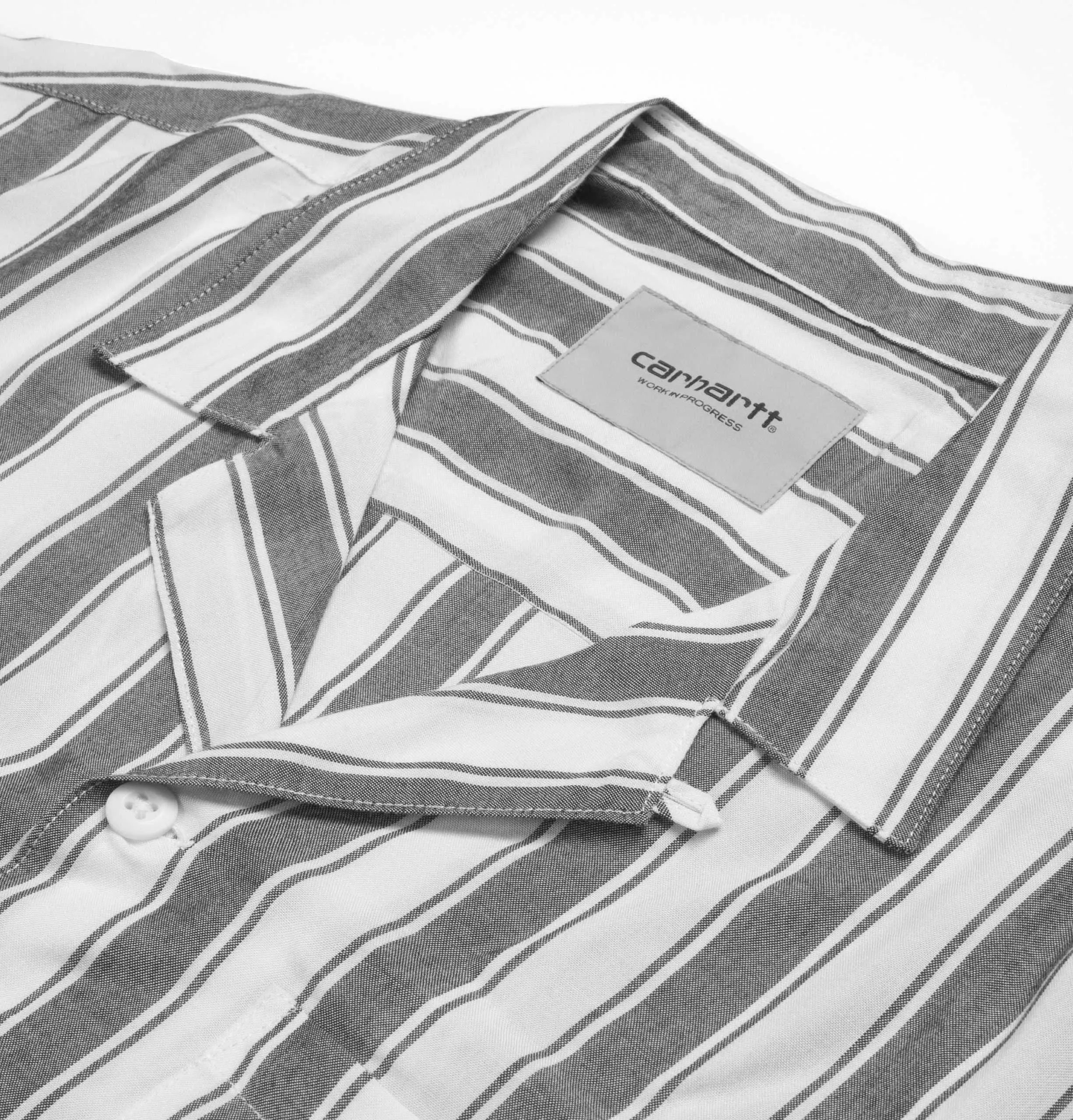 Carhartt WIP S/S Esper Shirt – Black/Wax