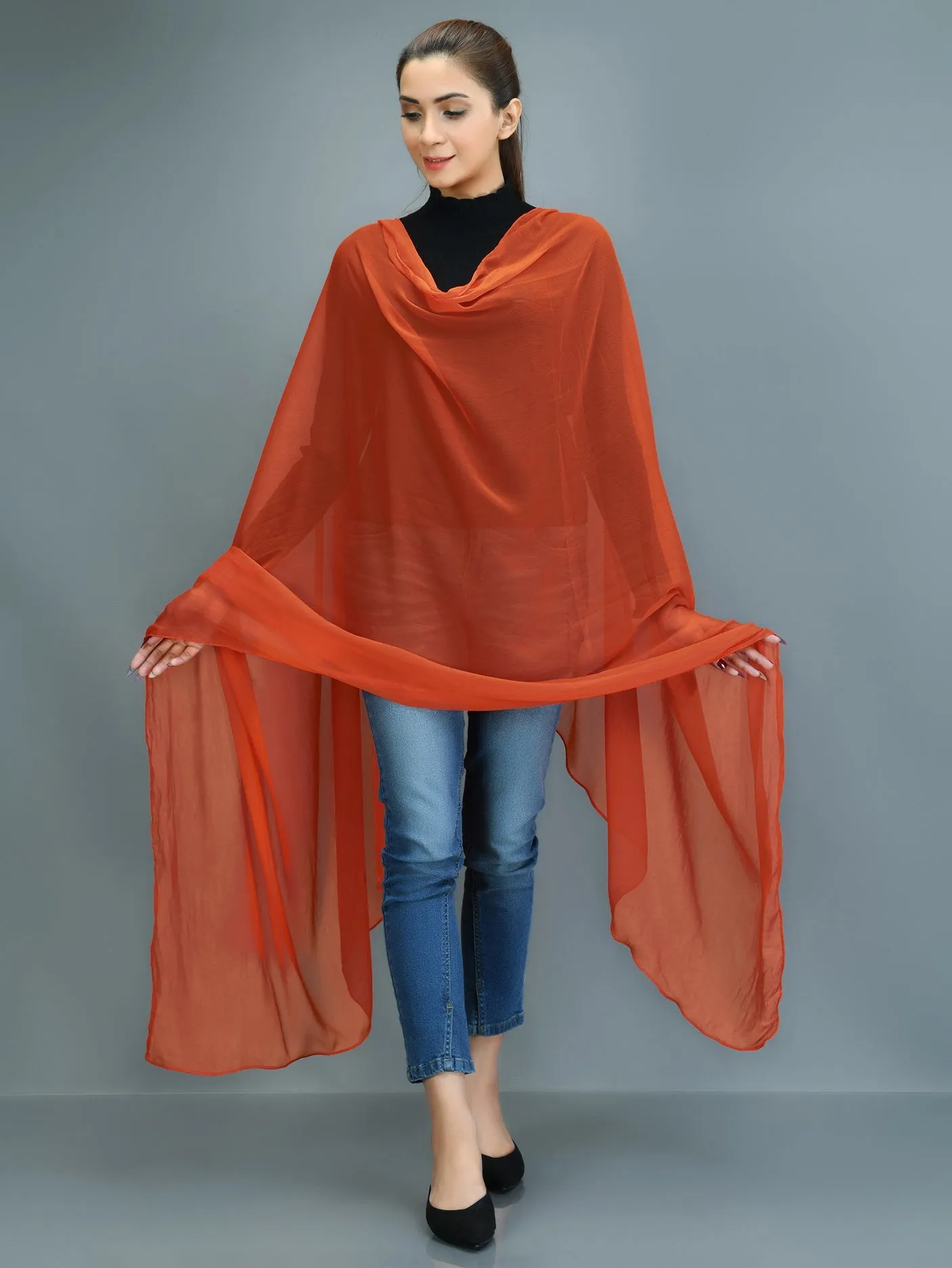 Chiffon Dupatta - Light Skin