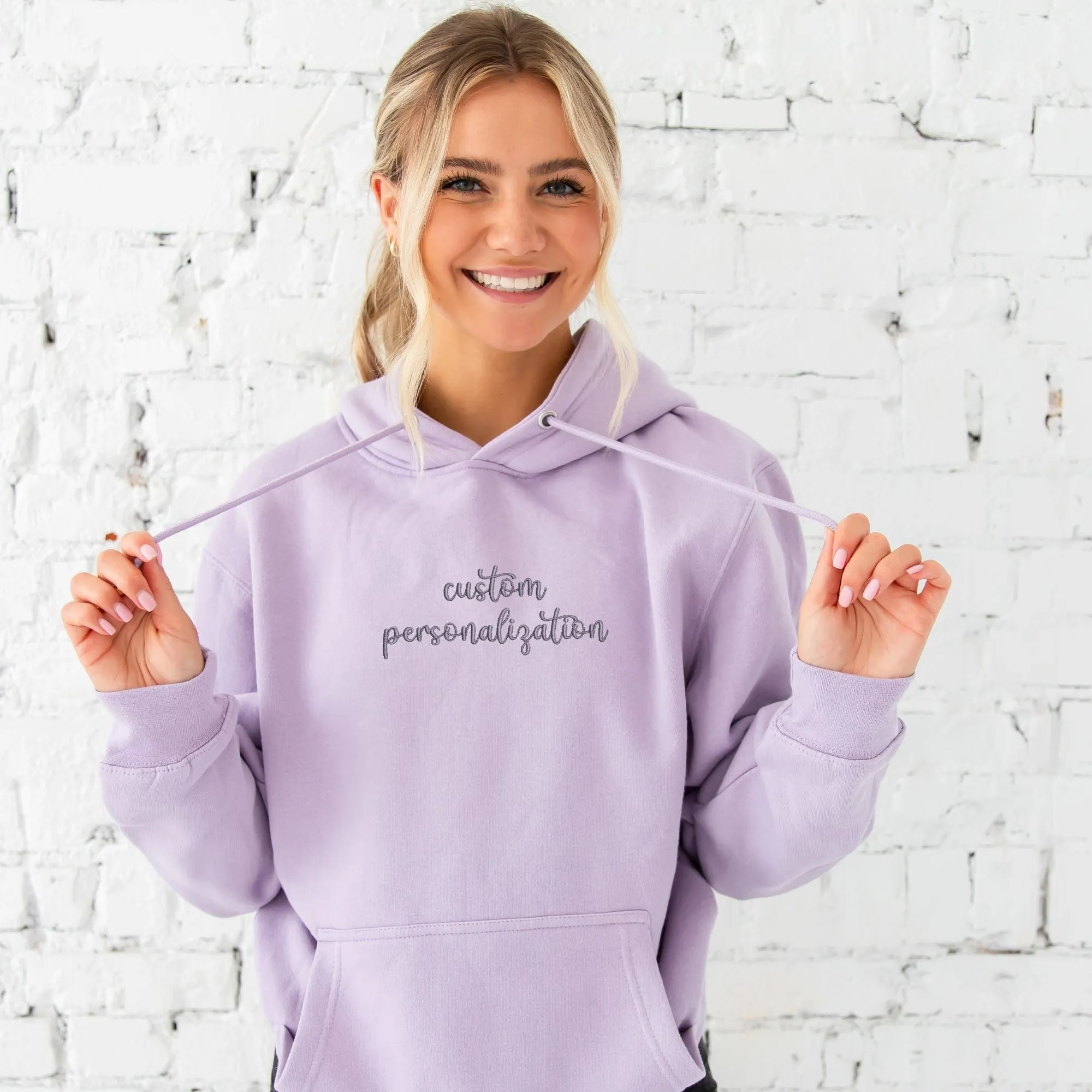 Custom Embroidered Hoodie | Personalized Hoodie