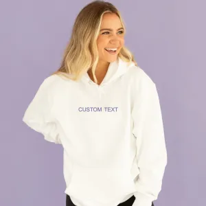 Custom Embroidered Hoodie | Personalized Hoodie