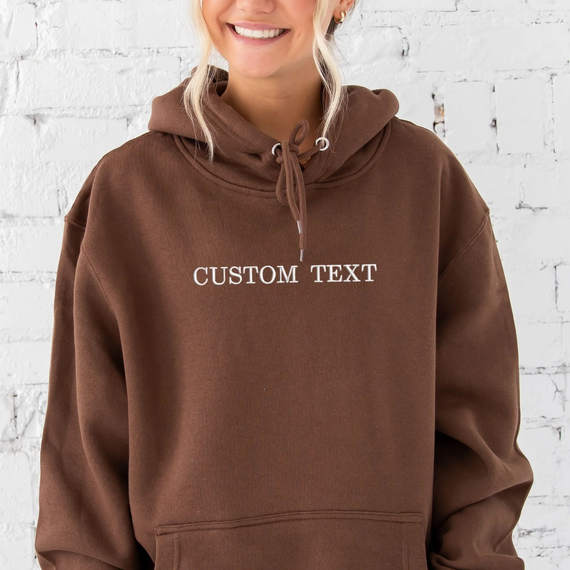 Custom Embroidered Hoodie | Personalized Hoodie
