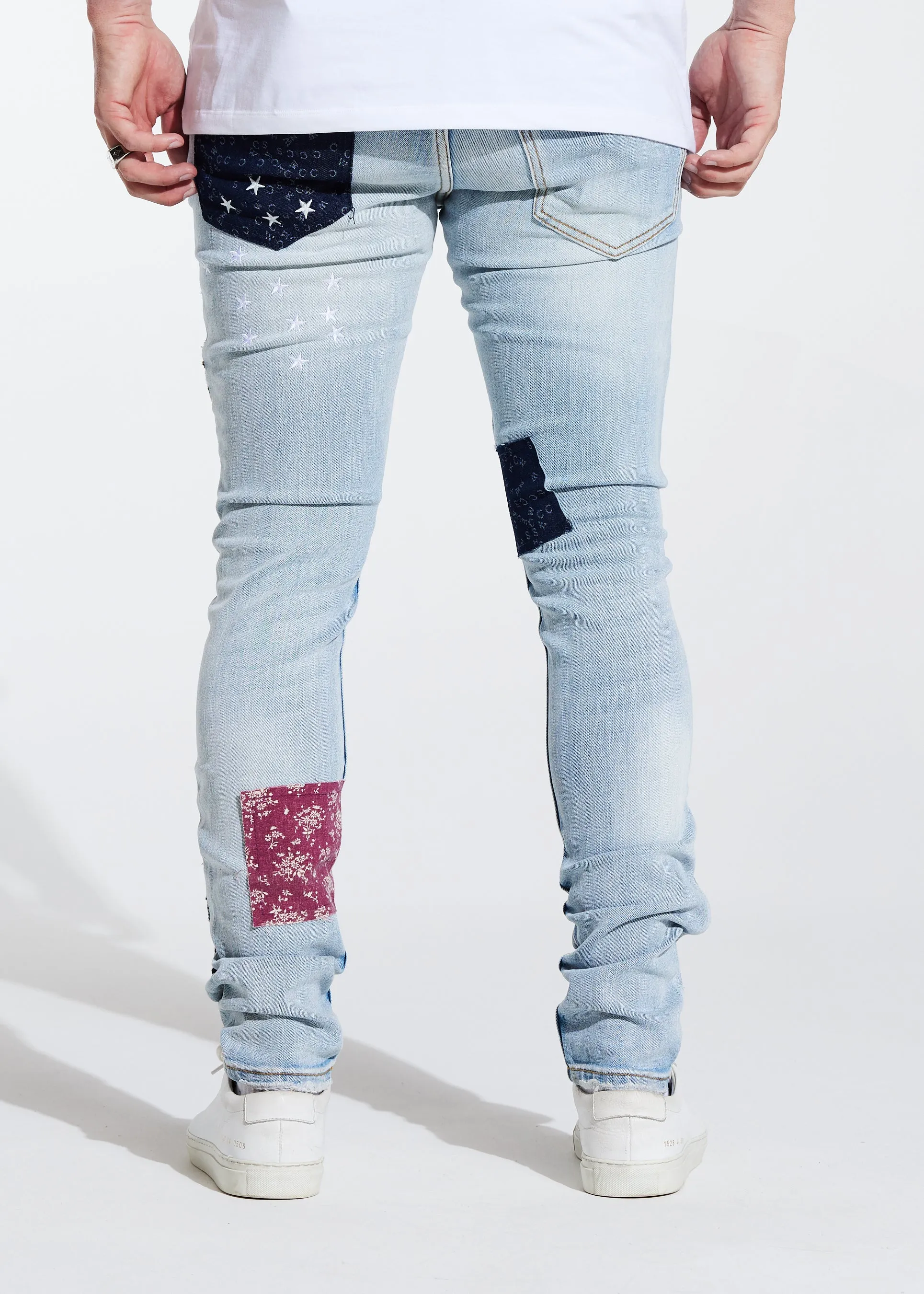 Gerard Denim (Blue Patchwork)
