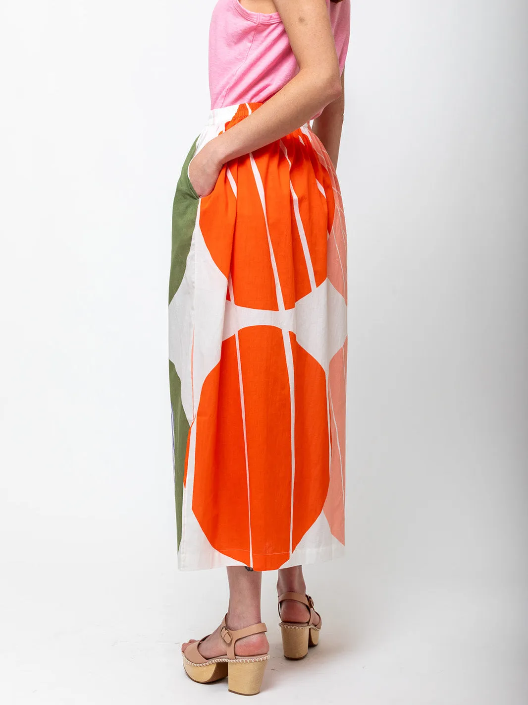 Juliette Cinetique Skirt - Orange