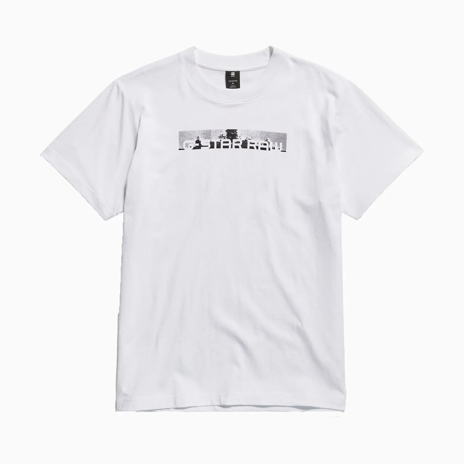 Men's Flight Deck Back Graphic Loose T-Shirt