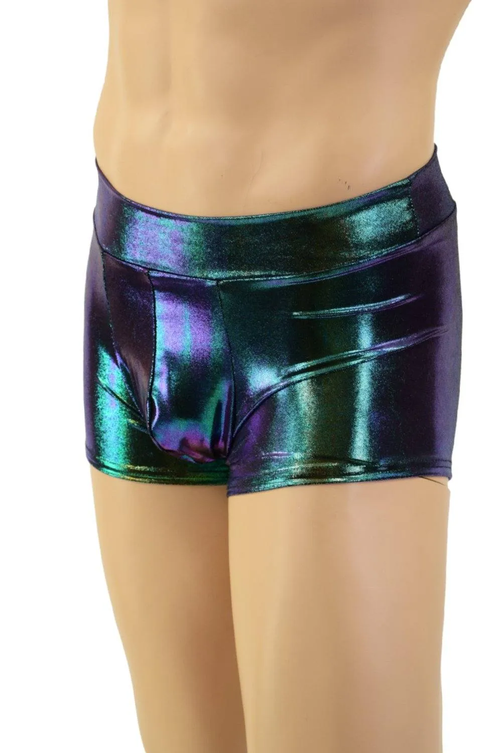 Mens Midrise Aruba Shorts in Scarab