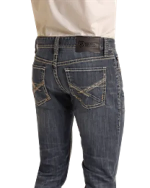 Rock & Roll Slim Fit Stretch Criss Cross Skinny Jeans
