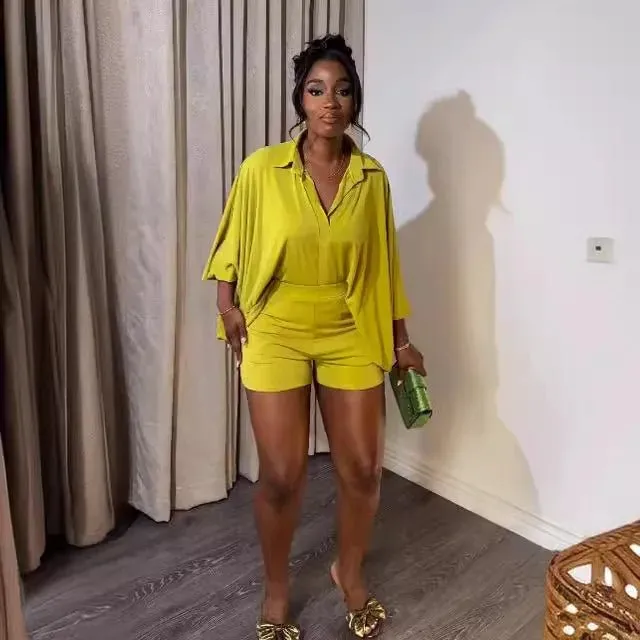 RQR Loose Full Sleeve Shirt and Shorts