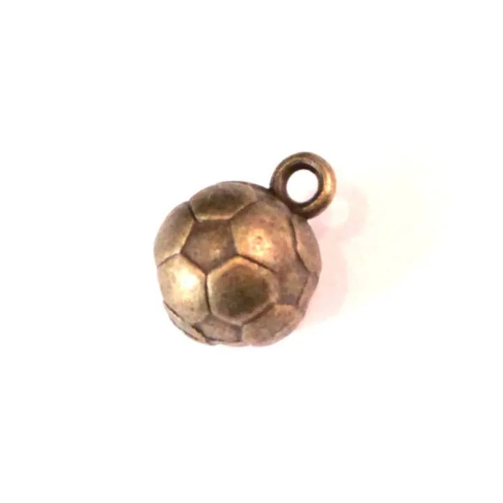 Soccer Ball Charm Bracelet or Necklace