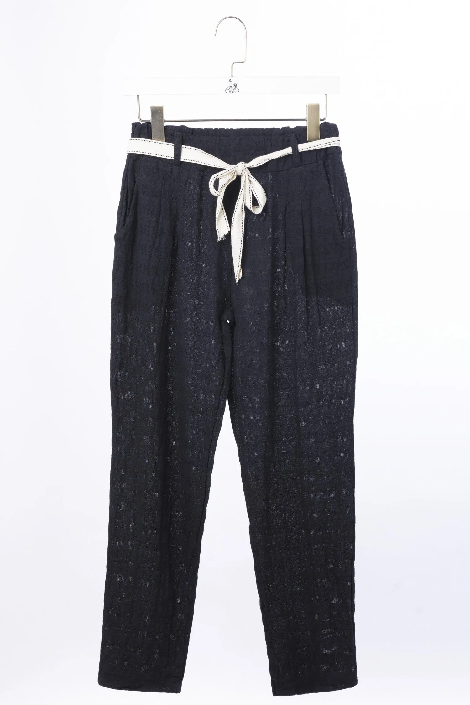 Tie-waist Wide Leg Pants
