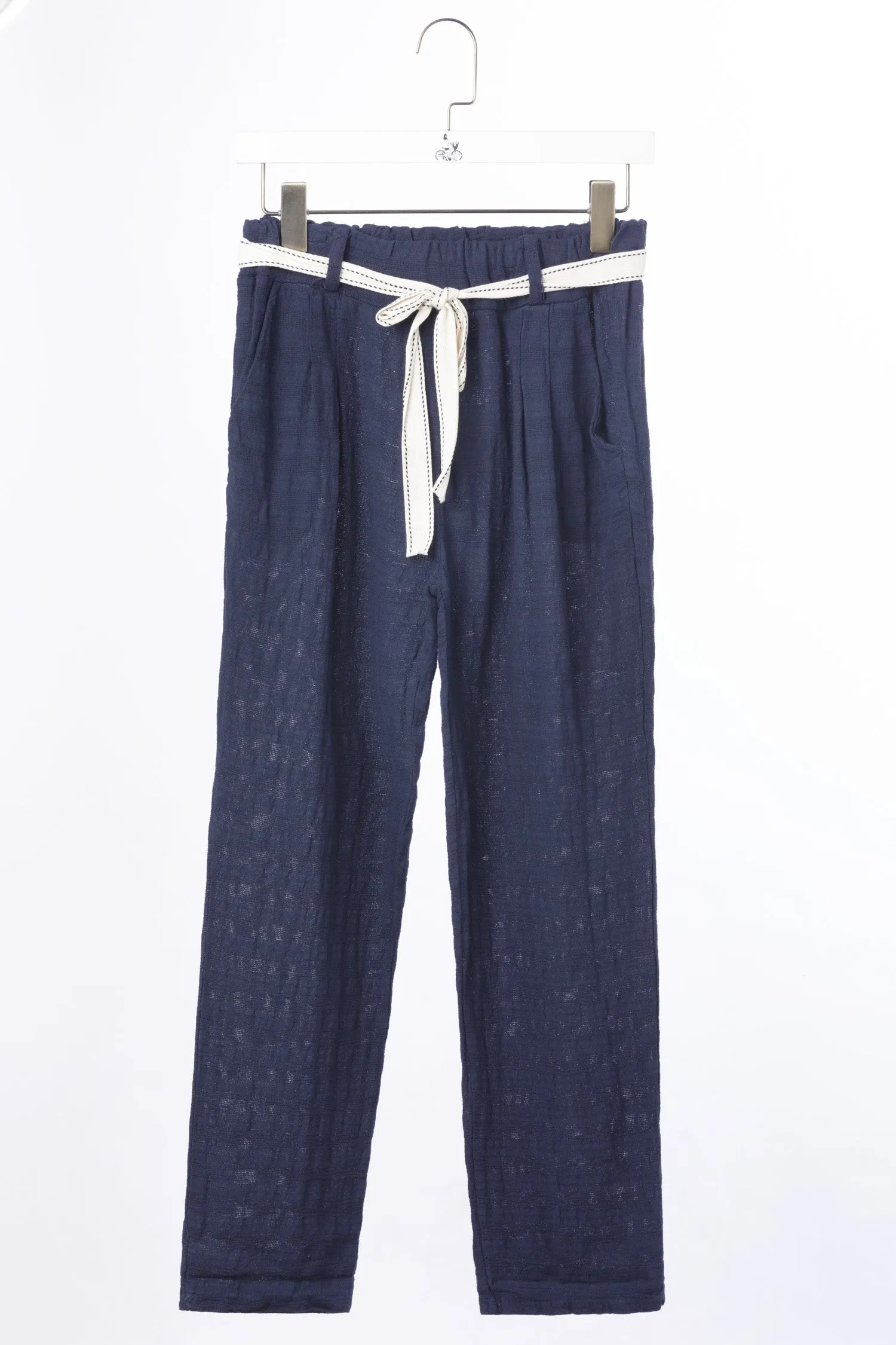 Tie-waist Wide Leg Pants