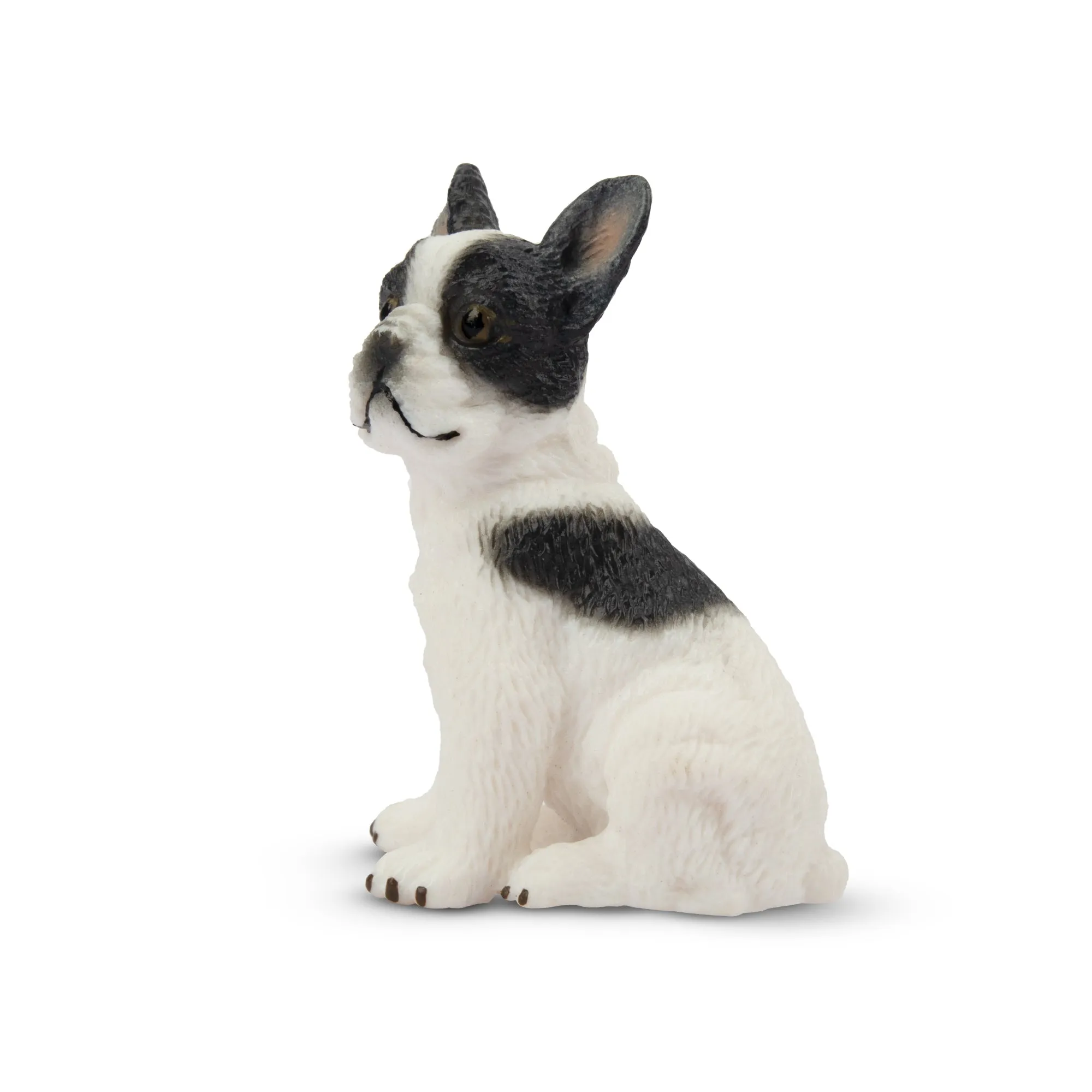 Toymany Mini Sitting French Bulldog Puppy Figurine Toy