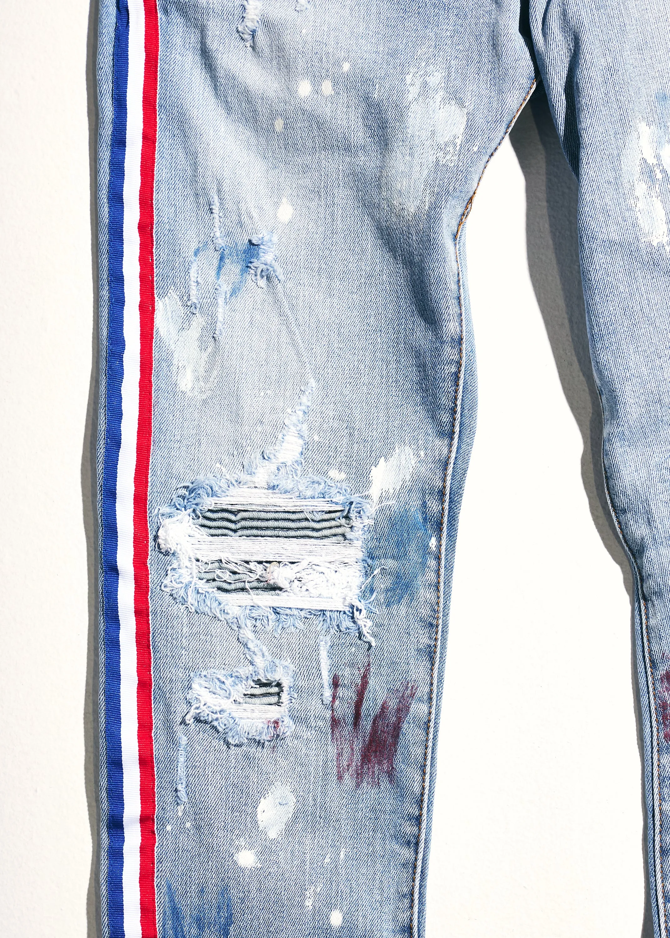 Willups Stripe Denim (Blue)